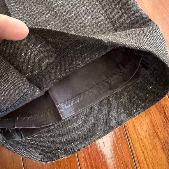 Lafayette 148 Virgin Wool Brown Dress Pants Hemp Classic Lined Winter Preppy - Picture 6 of 7